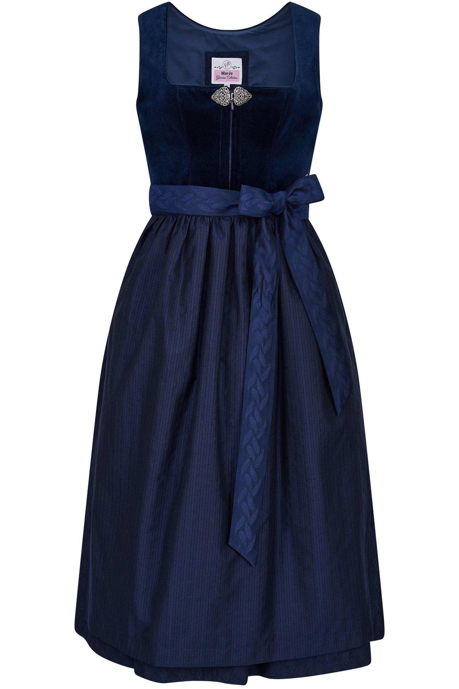 Dunkelblaues Dirndl Mönchsroth von MarJo